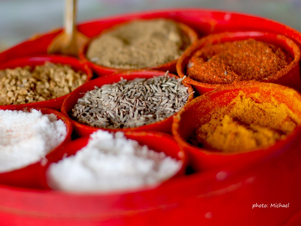 Nepali spices.
