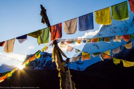 Sunrise in Nepal
