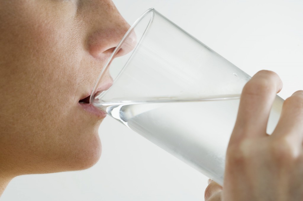 Drinking water during Nepal Travel