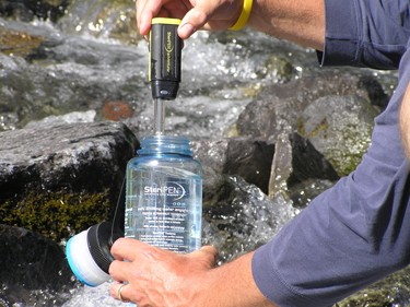 water purification during trekking