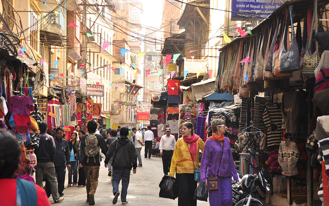 Tourists guide to kathmandu