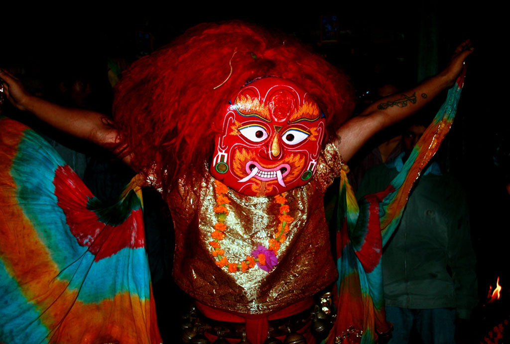 Festivals in Nepal Majipa Lakhey dance
